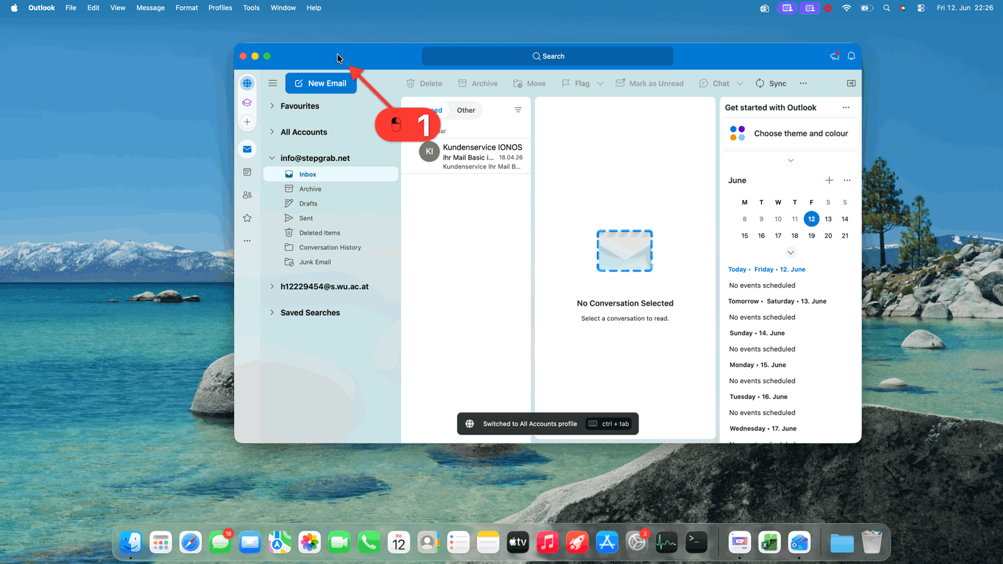Animated step-by-step guide: Set Up Out-of-Office in Outlook on a Mac